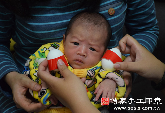 林寶寶(南投草屯到府嬰兒寶寶滿月剃頭理髮、免費到府嬰兒剃胎毛儀式吉祥話)。到府剃頭剃胎毛主持、專業拍照、DVD光碟、證書。★購買「臍帶章、肚臍章、胎毛筆刷印章」贈送：剃頭、收涎、抓周，三選一。2015.12.08 照片3